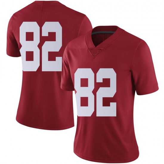 Alabama Crimson Tide Women's Chase Allen #82 No Name Crimson NCAA Nike Authentic Stitched College Football Jersey YD16J78JD